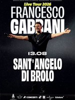 Immagine Gabbani a Sant' Angelo di Brolo il 13 agosto 2026